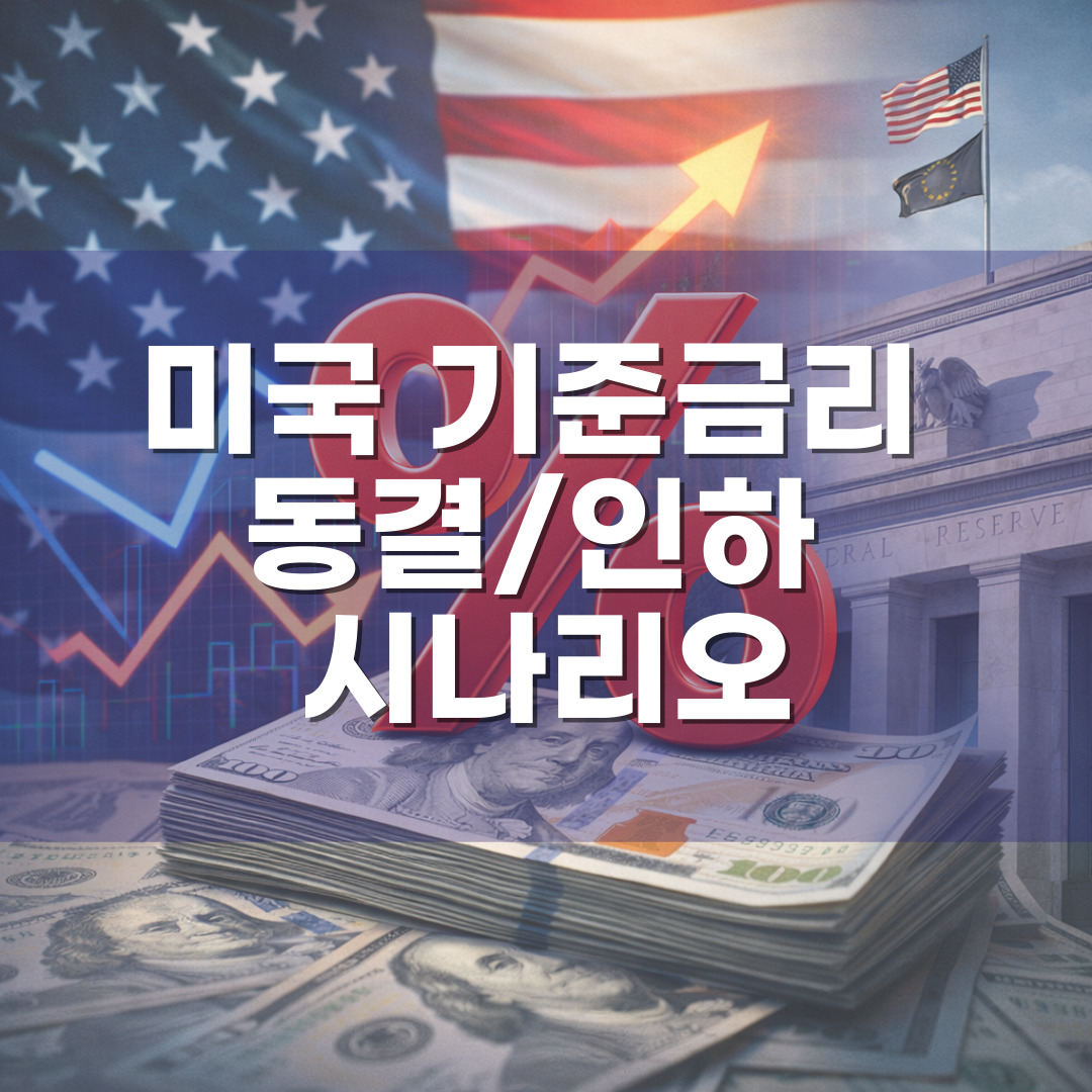 미국 기준금리 동결/인하 시나리오 – 신흥국 증시와 한국 ‘외국인 자금’ 흐름 읽는 법