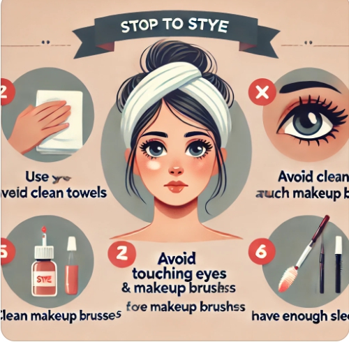 다래끼 예방법 인포그래픽 (Do &amp; Don&rsquo;t) 