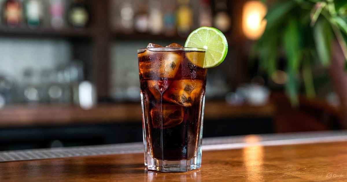 쿠바 리브레 황금 레시피 &amp; 유래 및 완벽한 안주 추천