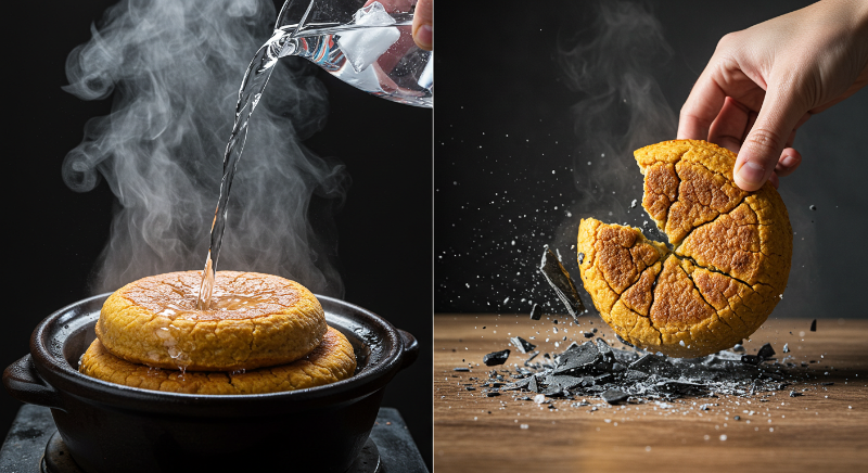 급격한 온도 변화 피하기