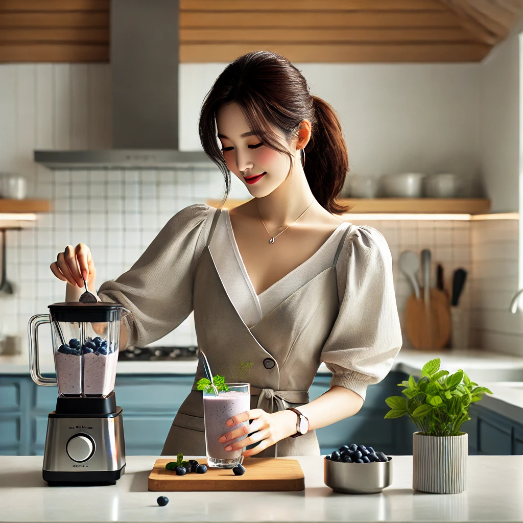 블루베리 스무디의 소개와 역사
