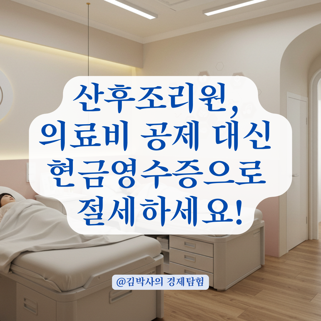 산후조리원 비용, 연말정산 때 의료비 공제 vs 현금영수증 공제 어떻게 받을까?