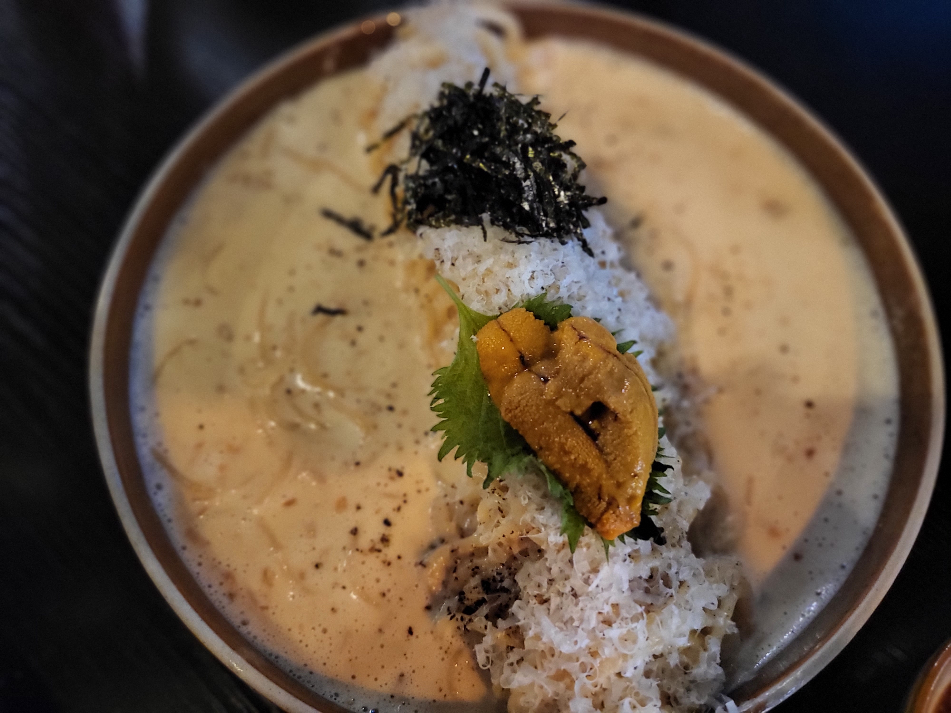 우니 크림파스타