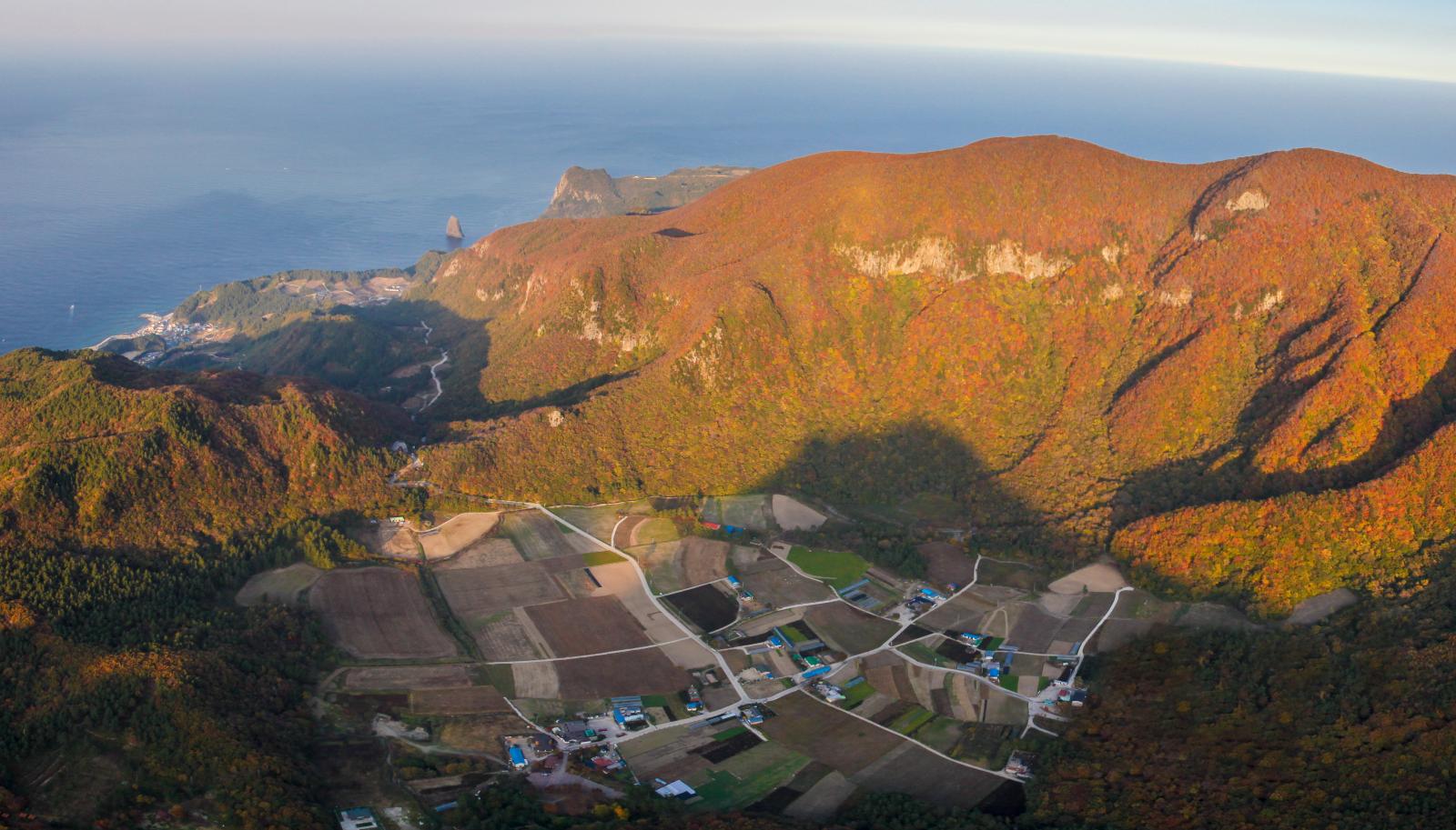 나리분지 울릉도 유일의 평지에서 즐기는 여유