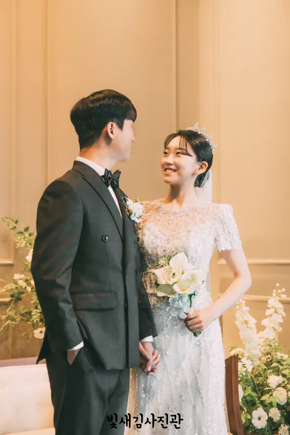 신부대기실 신랑신부 신부시점