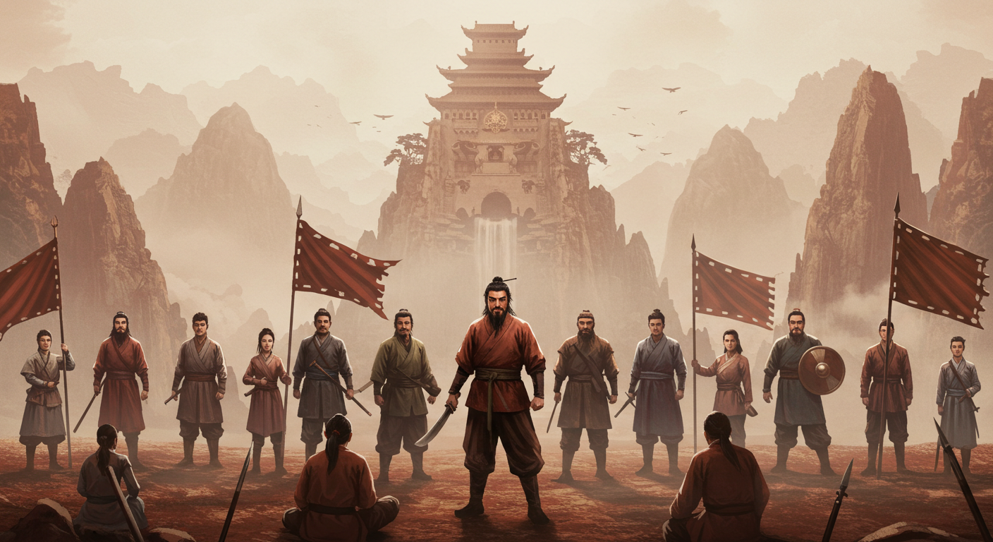 중국 4대 기서 '수호지' 줄거리: 양산박 호걸들의 파란만장 이야기