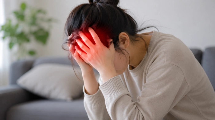 왼쪽 뒷골이 땡기는 증상