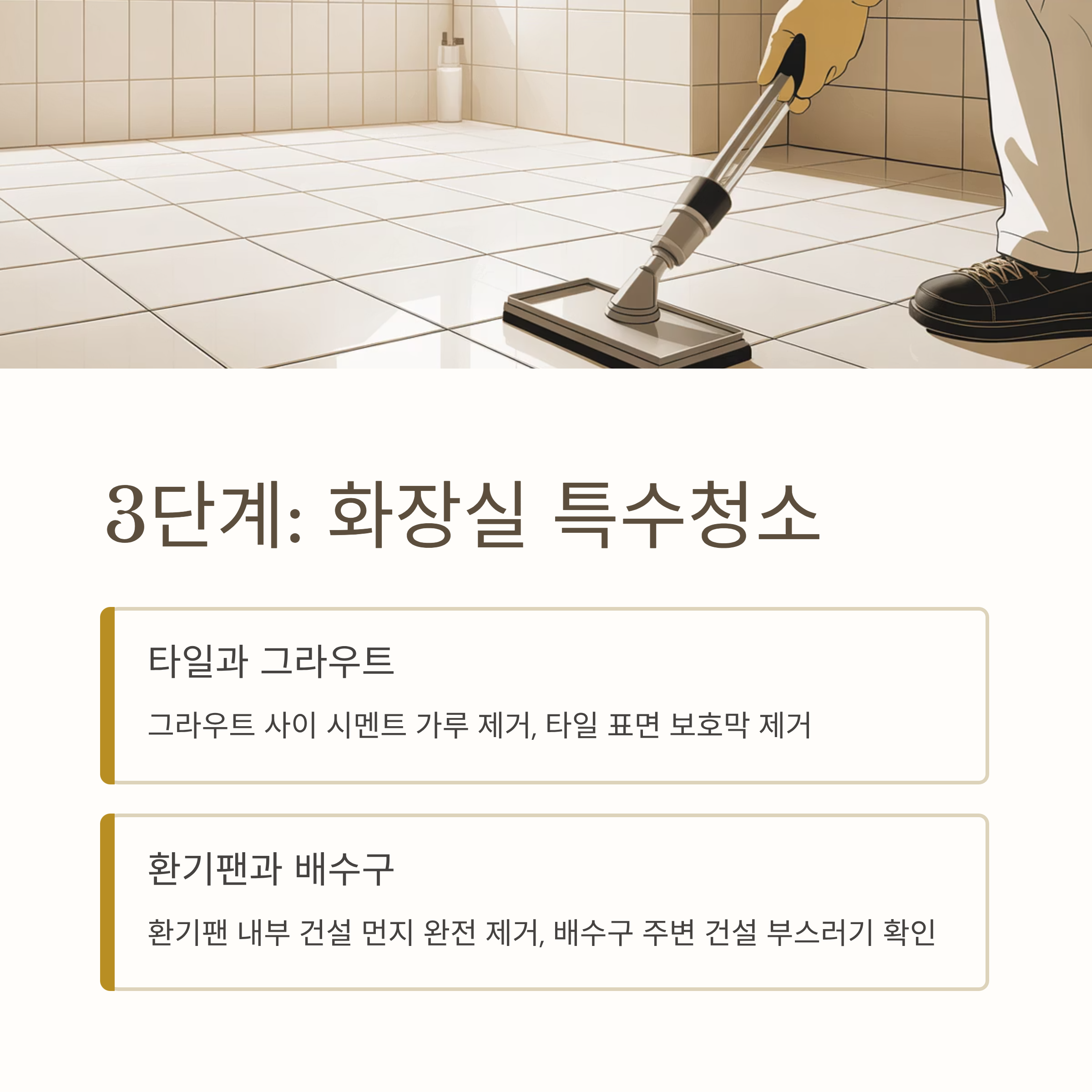 신축아파트 입주청소 화장실