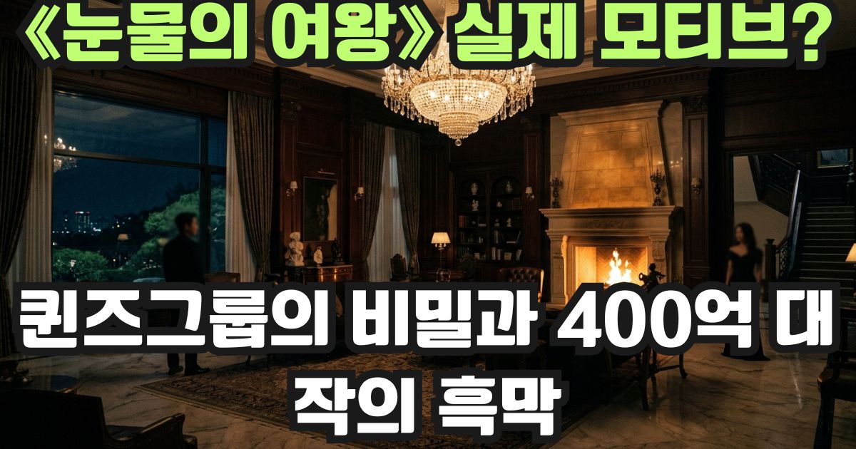 눈물의 여왕 결말 해석 퀸즈그룹 삼성가 실제 모티브 분석