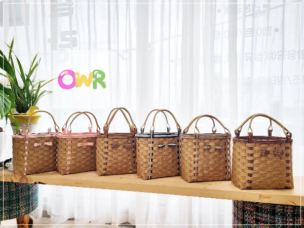 오월랑공방시그니처
재생종이밴드가방
세이크래프트아트협회아산센터