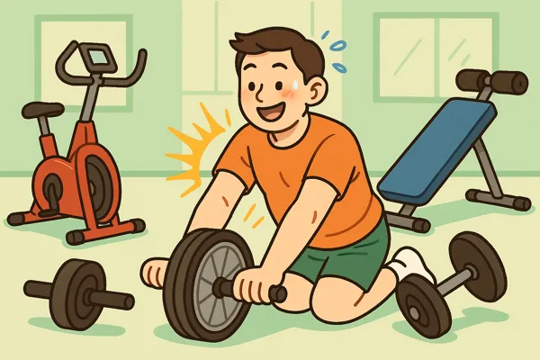 뱃살 빼는 최고의 운동기구 효과 비교23