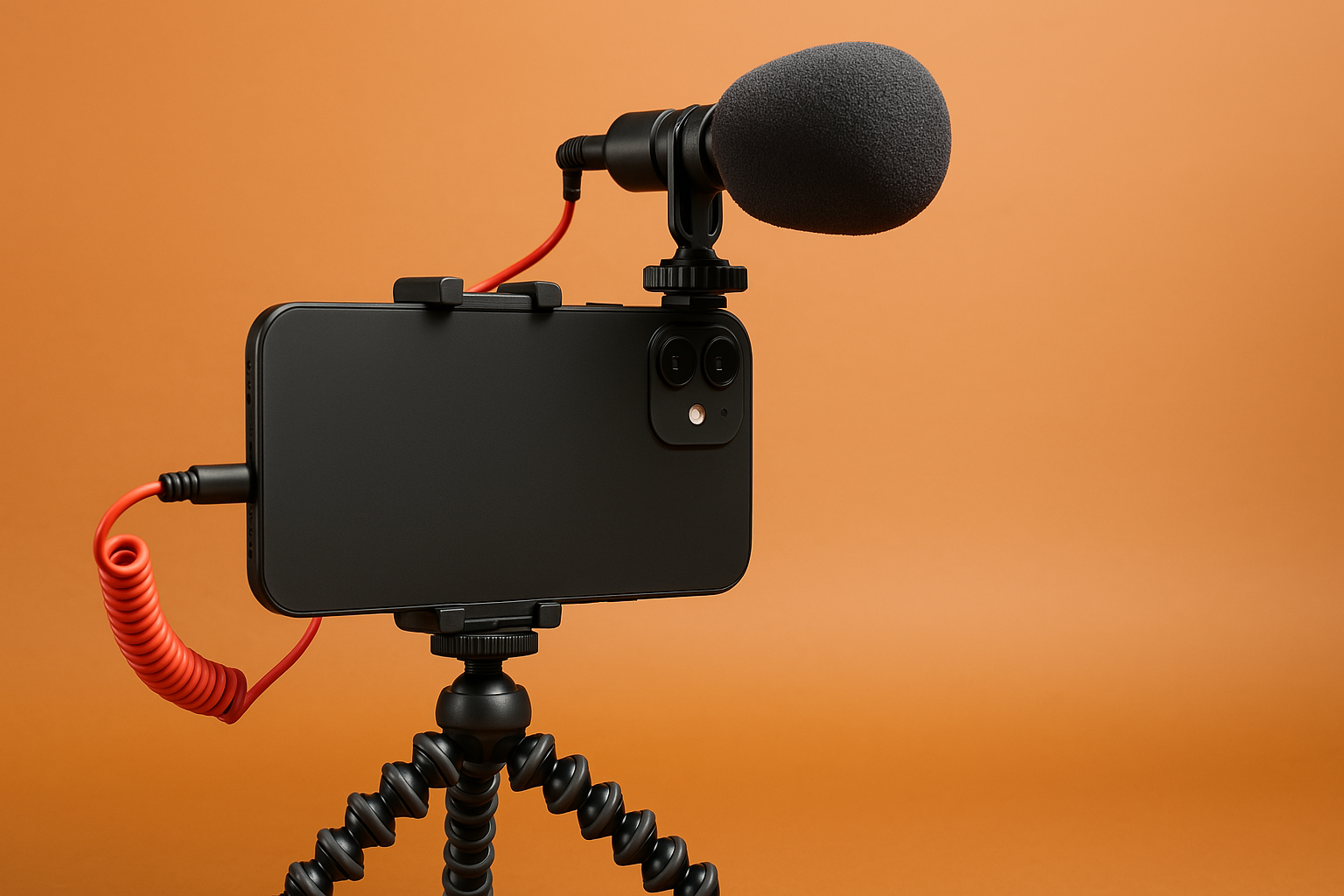 스마트폰 쵤영장비(Ai생성이미지)