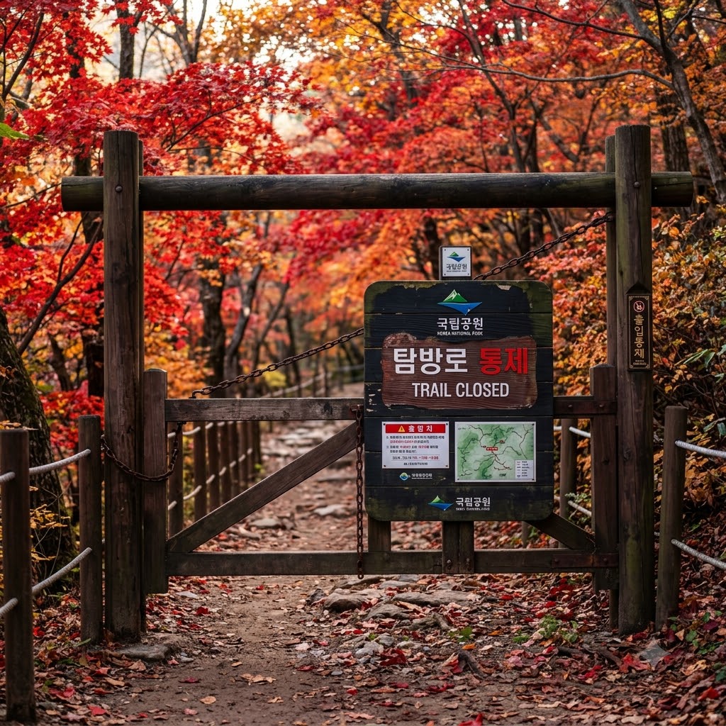 가을국립공원산책전체크항목