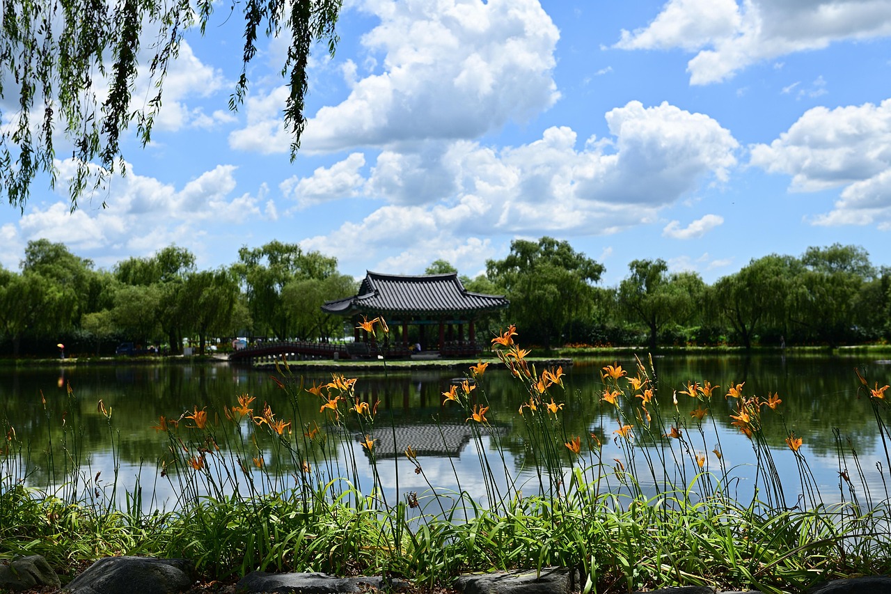 부여 여행 관련 사진 (궁남지)