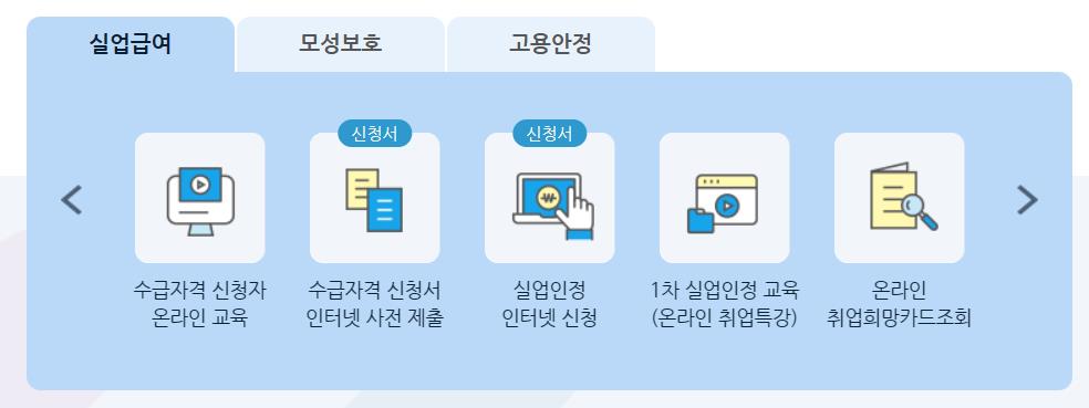 실업급여 신청방법