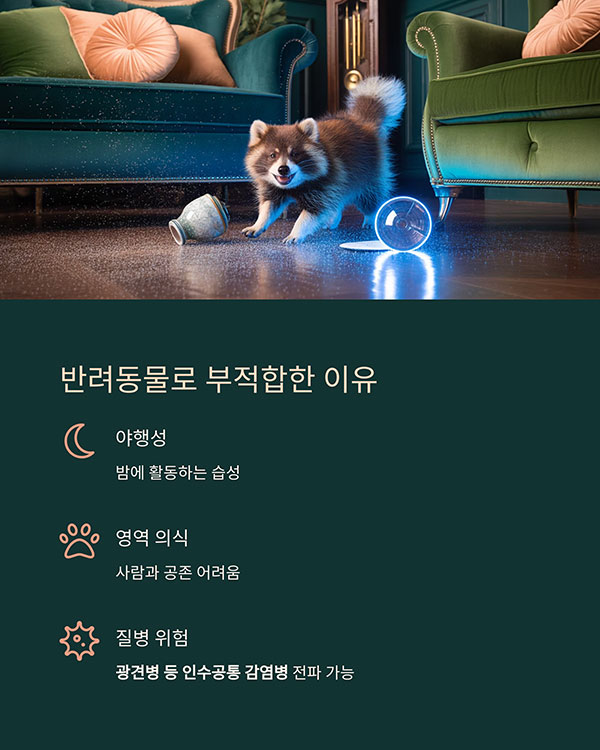 반려동물로 부적합한 이유