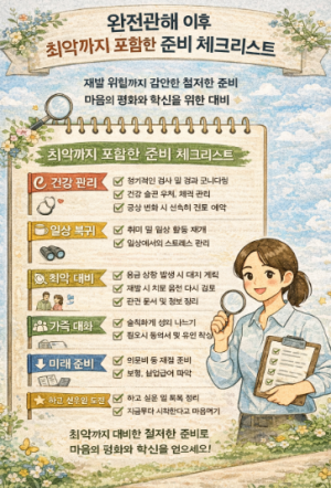 완전관해 이후, 최악까지 포함한 준비
