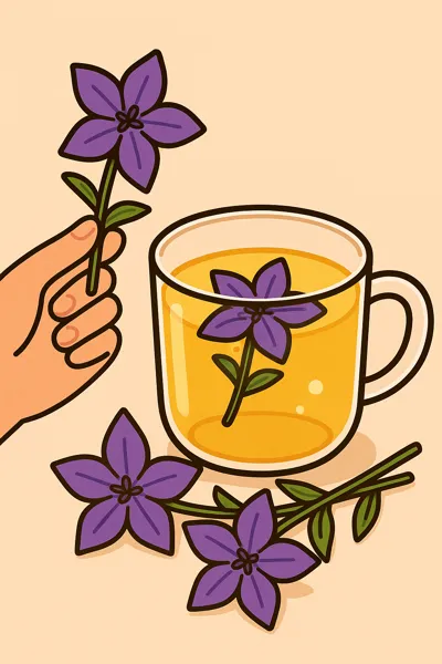 도라지꽃차 효능 및 만들기3