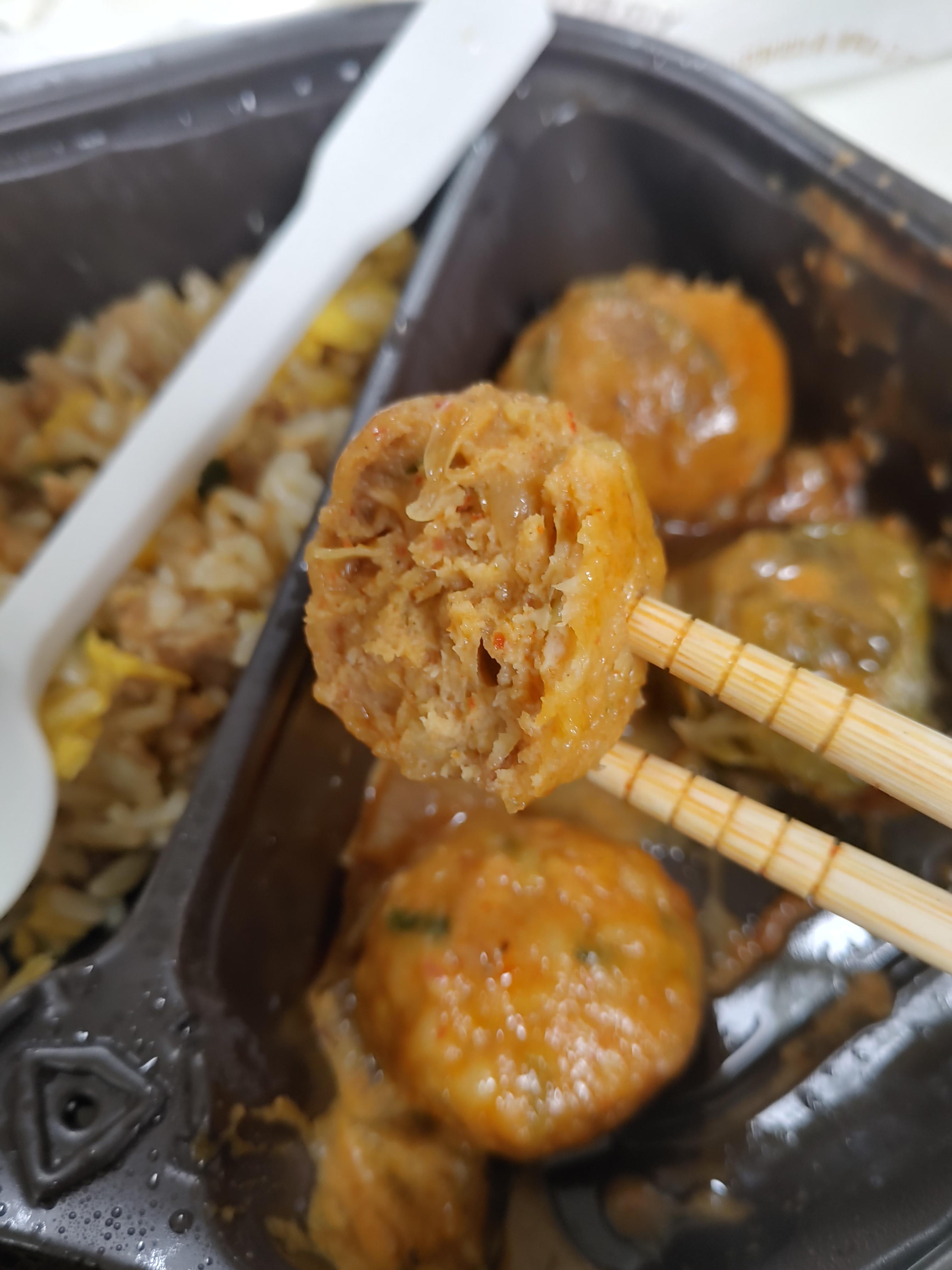 맛있닭 다이어트 도시락 황금볶음밥&amp;굴림만두 김치