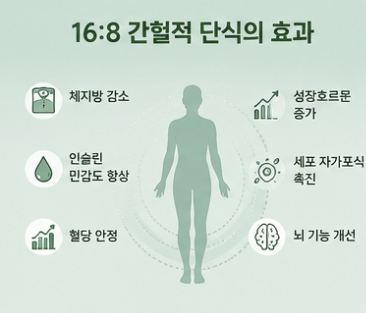 간헐적 단식 방법 16:8