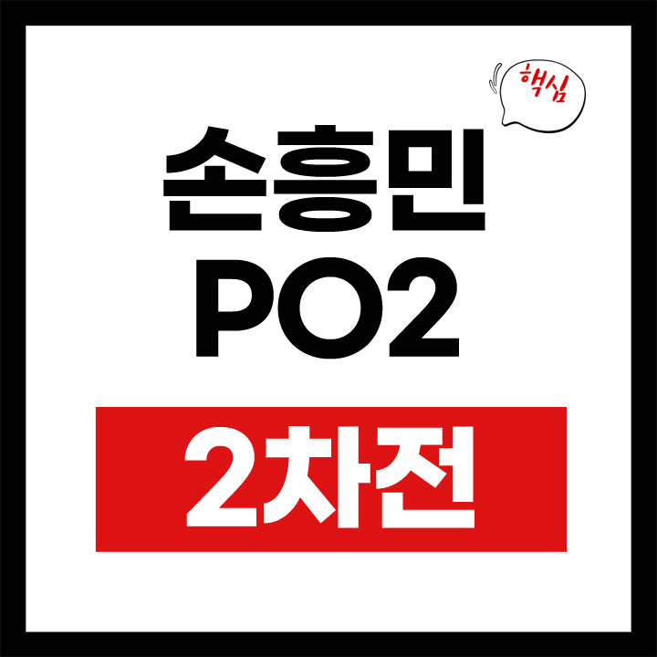 손흥민 PO2 2차전