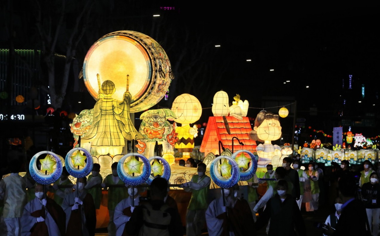 서울의 부처님 오신 날 연등 행사9