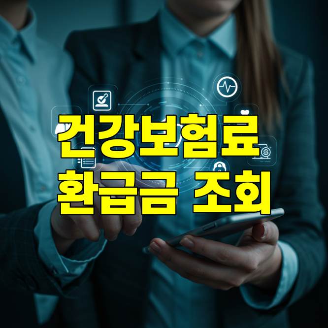 건강보험료 환급금 조회