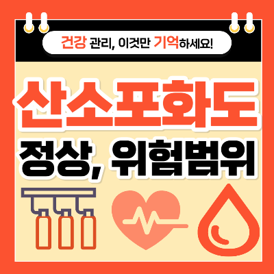 산소포화도 정상범위