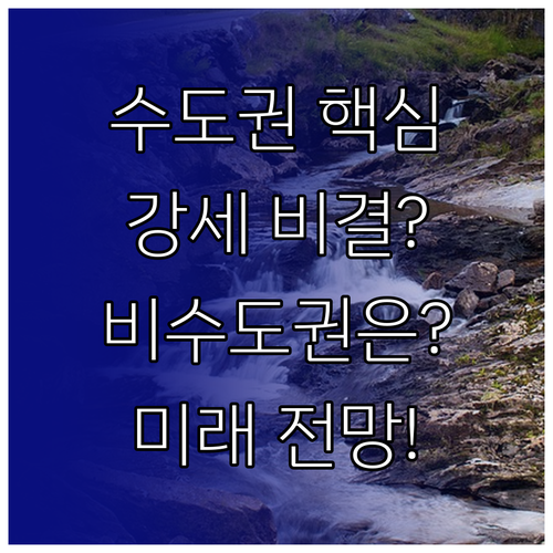 수도권 아파트 강세 요인과 비수도권 ..
