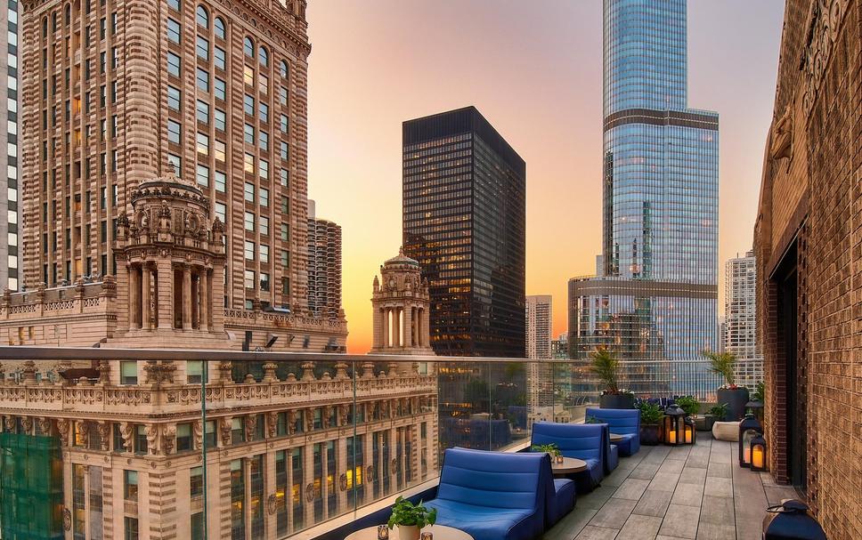 미국 시카고 일리노이 위치 좋은 숙소 추천 버진 호텔