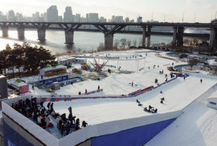 눈설매장 슬로프 (한국관광공사 누리집의 사진)