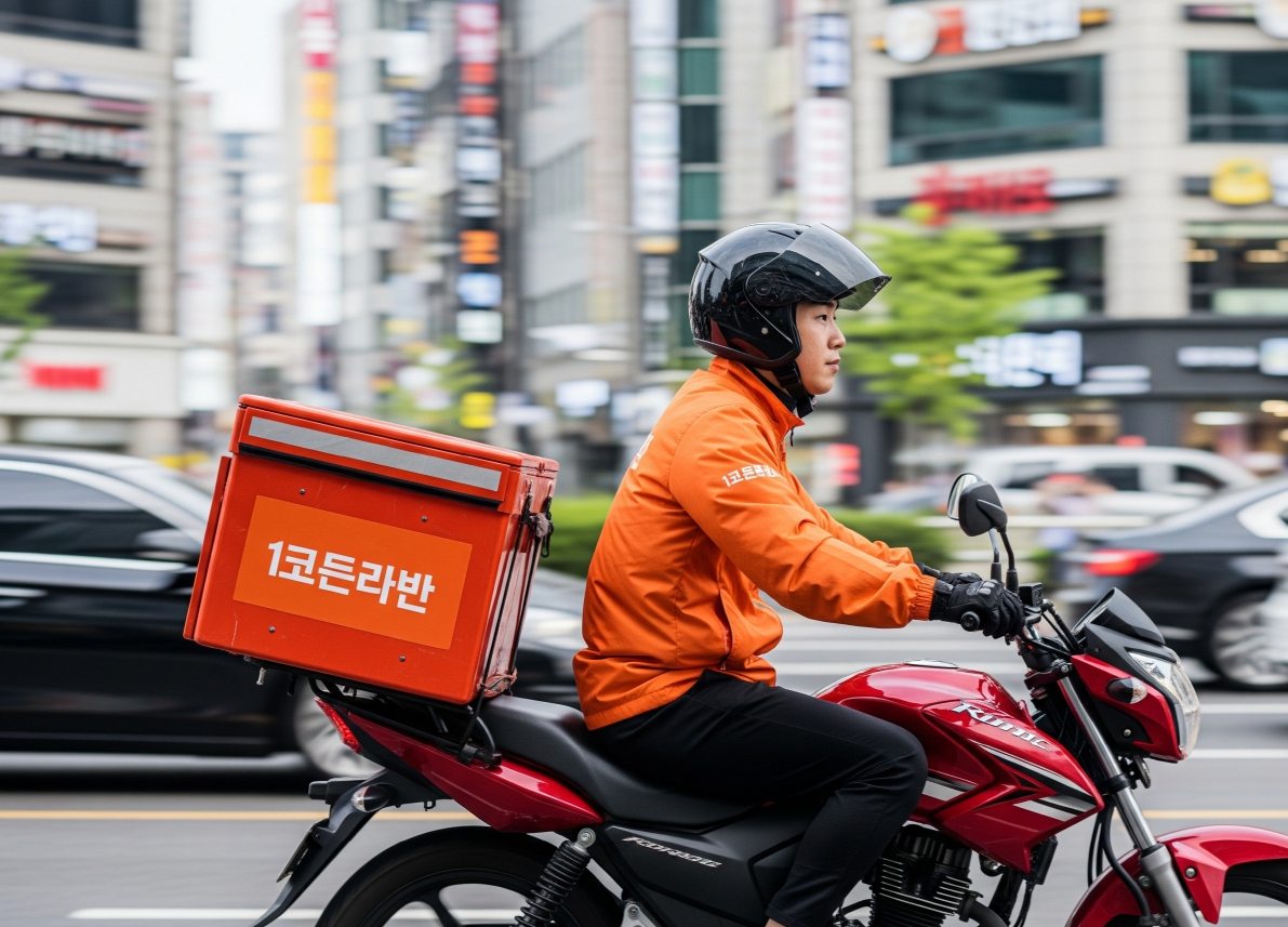 음식배달 이미지