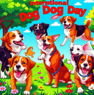 국제 강아지의날에대한 사진