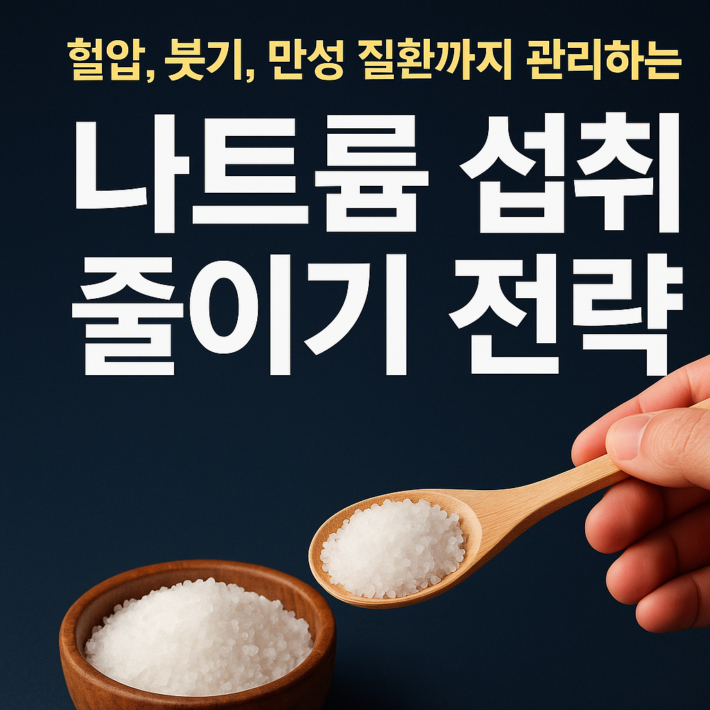 혈압, 붓기, 만성 질환까지 관리하는 실천 전략