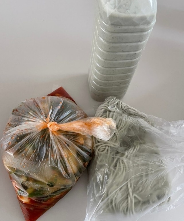 당진-쑥콩국수-콩국물-에이스식당