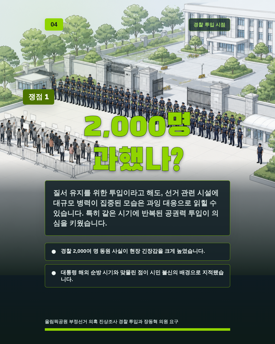 2,000명 과했나?