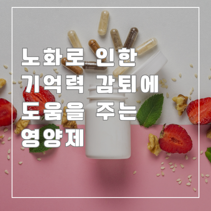 기억력 감퇴와 영양제