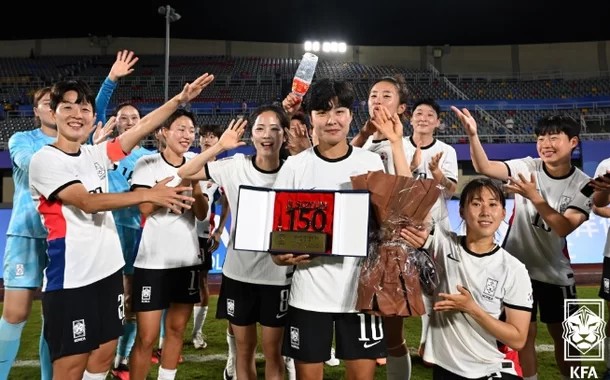 대한민국 북한 여자축구 8강전