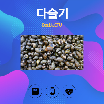 다슬기 알아보기