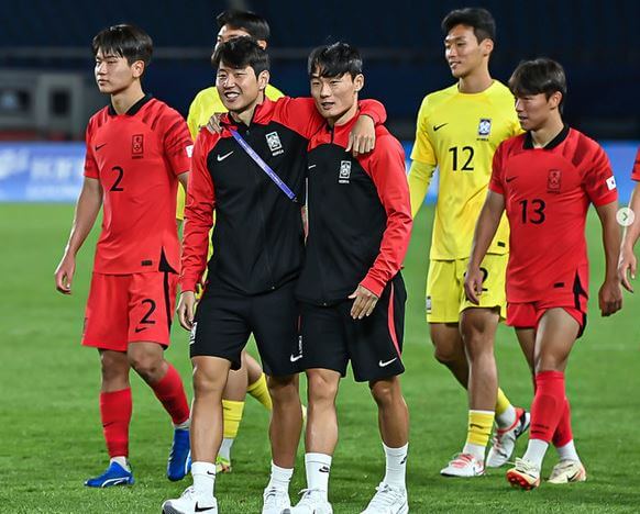 항저우 아시안게임 축구 16강 대진표