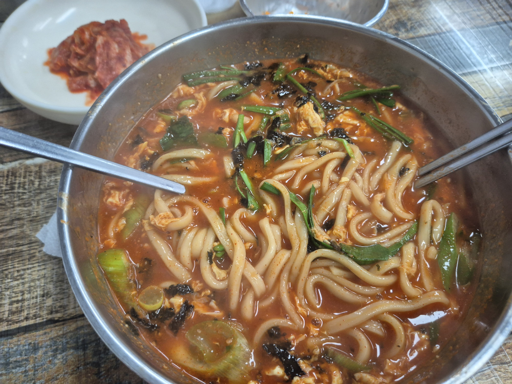 대전 중구 맛집 시민칼국수 얼큰이칼국수