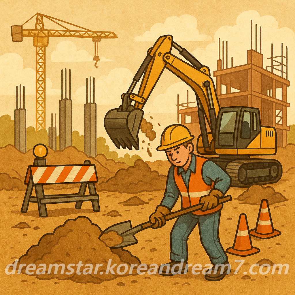 터파기 공사