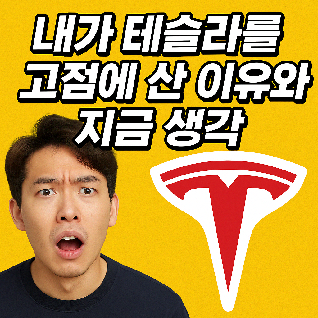 내가 테슬라를 고점에 산 이유와 지금 생각 – 그땐 왜 그랬을까?