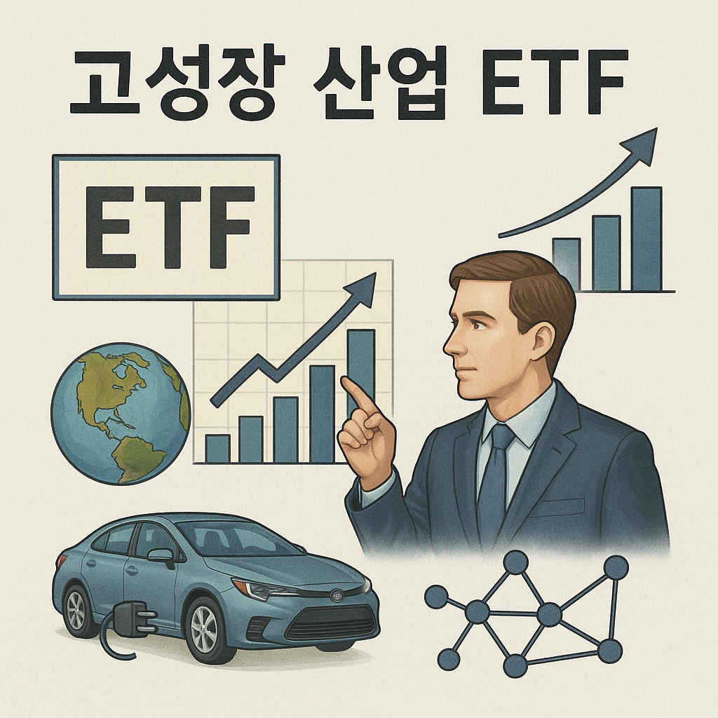 고성장 산업 ETF 관련 이미지