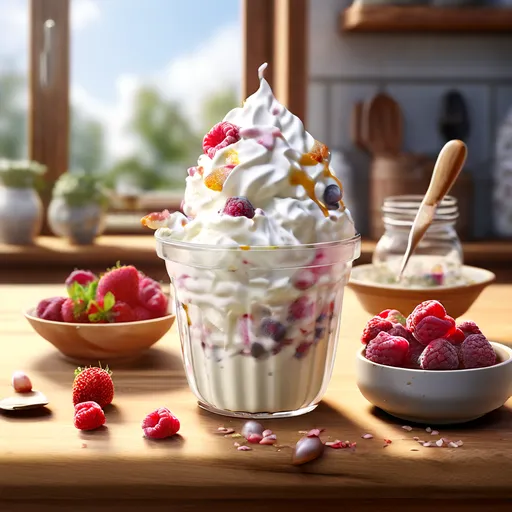 상큼한 요거트 아이스크림 집에서 쉽게 만드는 방법