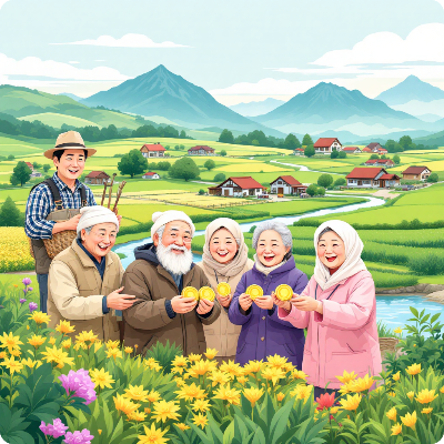 남해군 농어촌 기본소득 이미지