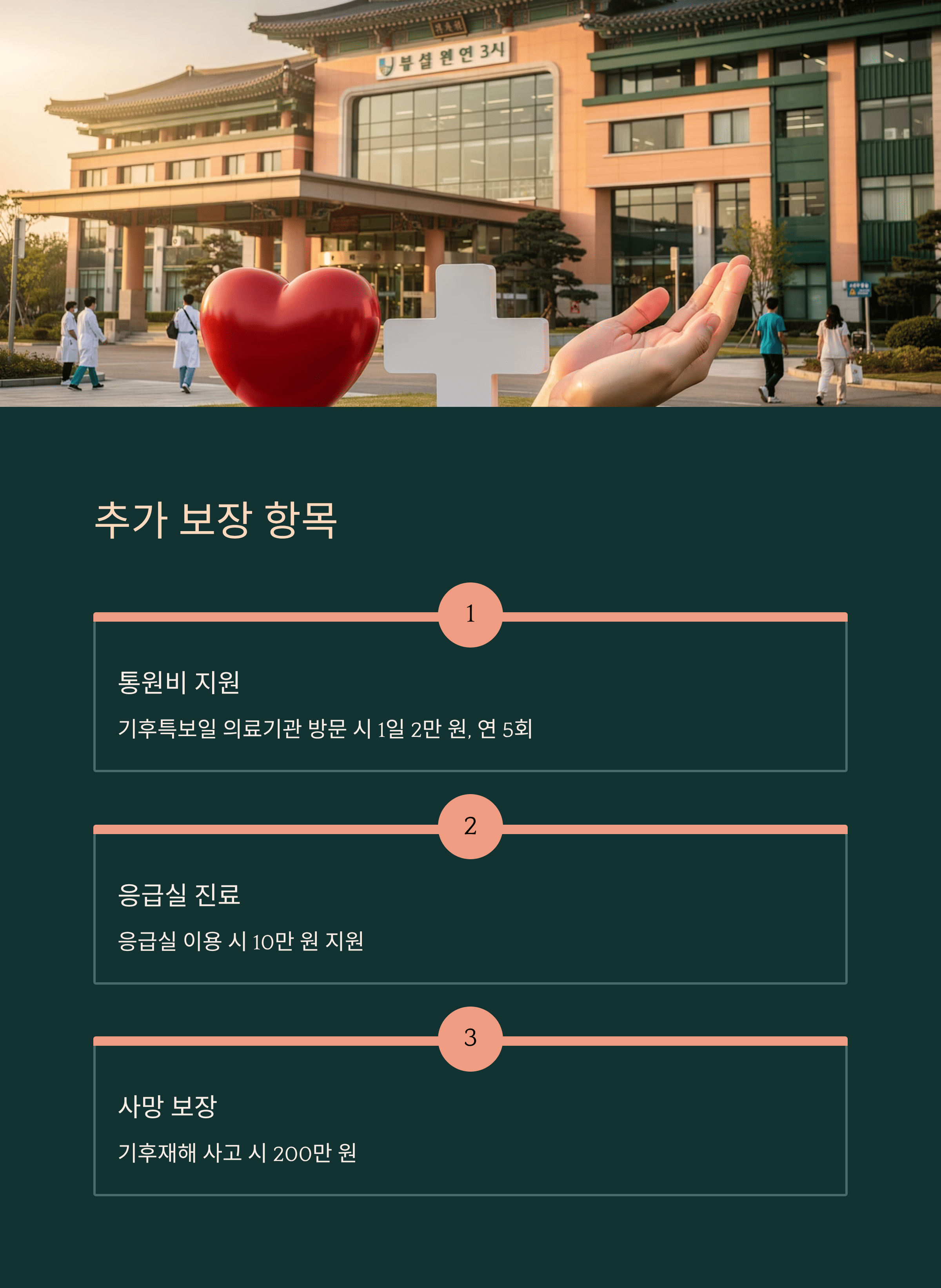 추가 보장 항목