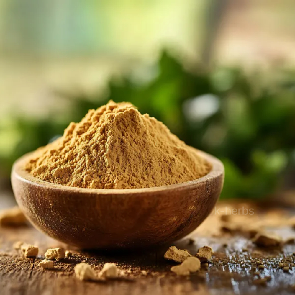 건조한 마카를 분쇄해 만든 분말