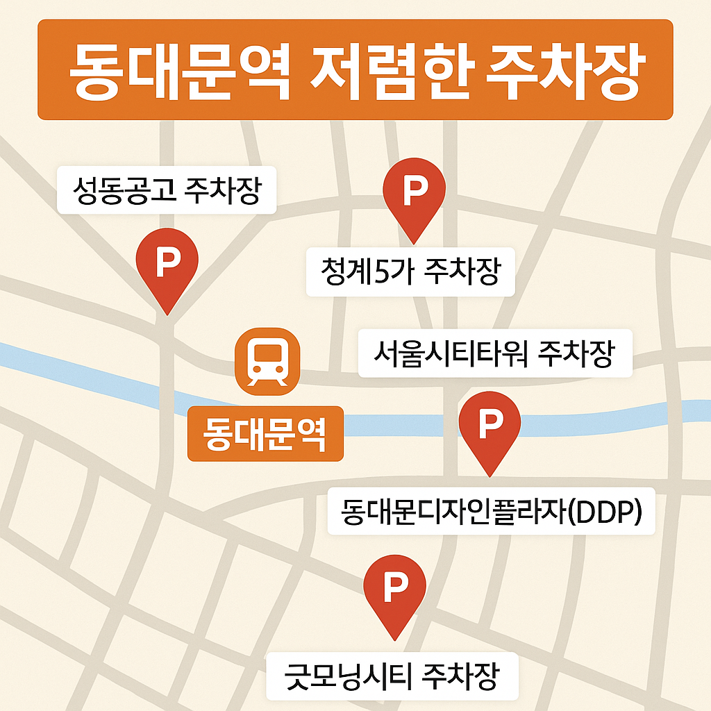 동대문역 주차장