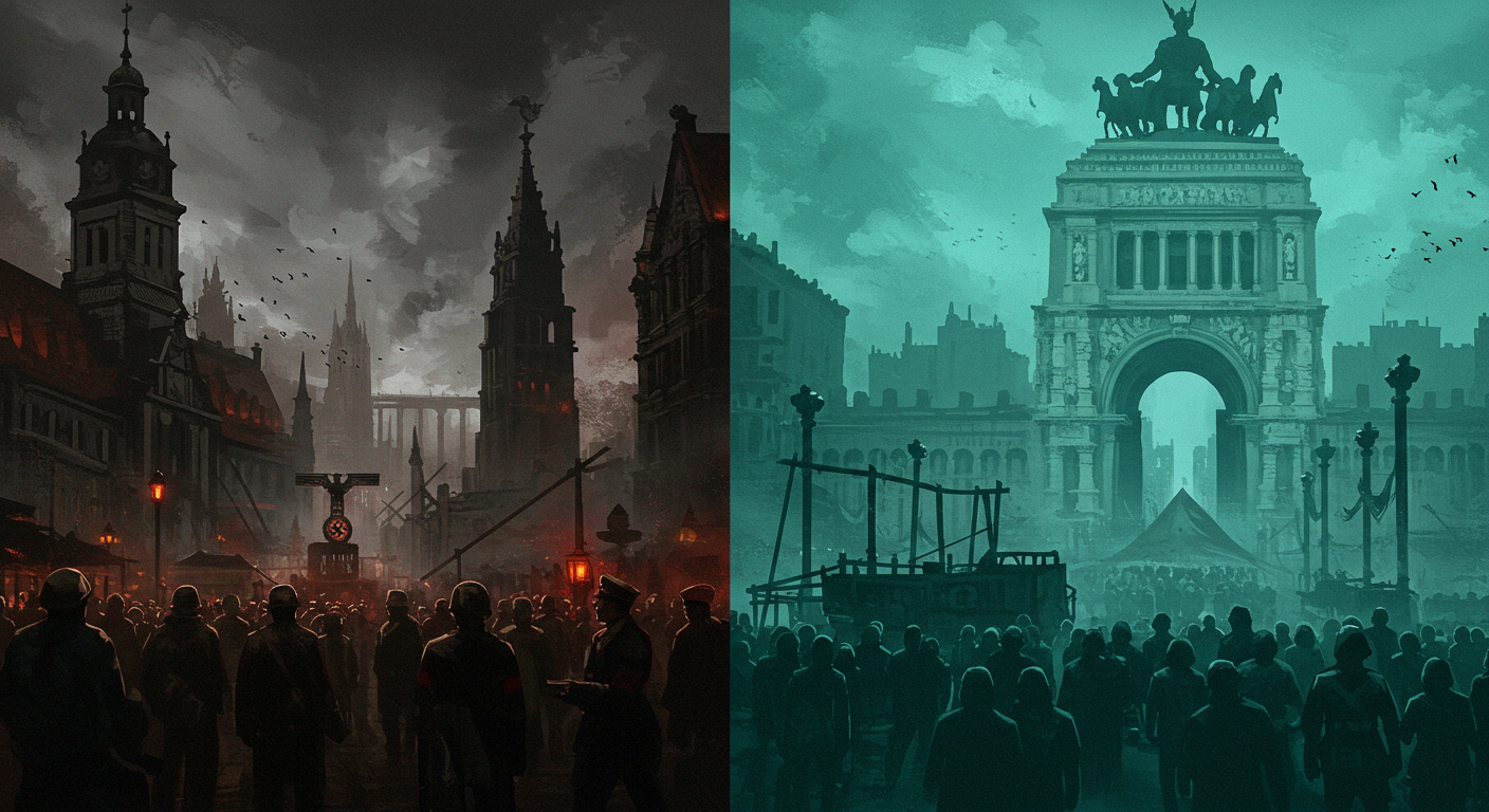 나치즘과 파시즘, 헷갈리면 안돼요! 두 이념의 결정적 차이점